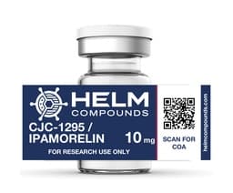 CJC-1295/IPAMORELIN 10mg research peptide vial